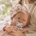Asi Кукла Мати с розово гащеризонче и залъгалка 40 см