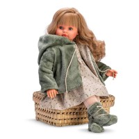 Asi Peppa Doll 57 cm with floral dress and jacket