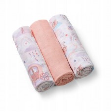 Babyono Комплект меки пелени 3 броя, розови Babyono Комплект меки пелени 3 броя, розови