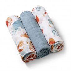 Babyono Комплект меки пелени 3 броя, сини Babyono Комплект меки пелени 3 броя, сини