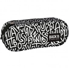 Back Up Pencil case 8 A 12 Black Urban Style