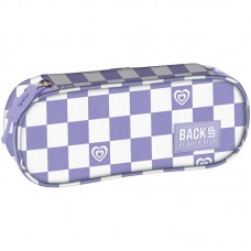 Back Up Pencil case 8 A 29 Violet Checkerboard