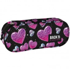 Back Up Pencil case 8 A 32 Glitter Hearts