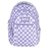 Back Up School Backpack O 26 Purple Chess