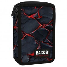 Back Up 2-layer Pencil Case with supplies DW 43 Blaze