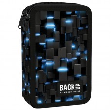 Back Up 2-layer Pencil Case with supplies DW 44 Bytewave