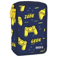 Back Up 3-layer Pencil Case supplies EW 110 Game zone Back Up 3-layer Pencil Case supplies EW 110 Game zone