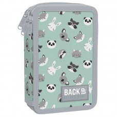 Back Up 3-layer Pencil Case supplies EW 11 Animalistic