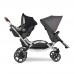 ABC Design Количка за близнаци Zoom, Diamond Edition Asphalt