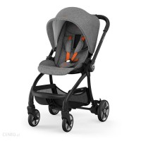 Kiddy Детска количка Evostar Light 1 Grey Melange Safe Orange