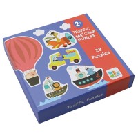  Andreu Toys Traffic Matching Puzzles