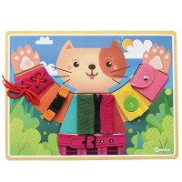 Andreu Toys Активна дъска за основни умения Облечи котето