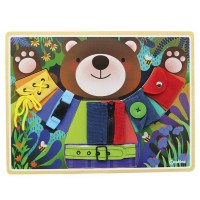 Andreu Toys Активна дъска за основни умения Облечи мечето