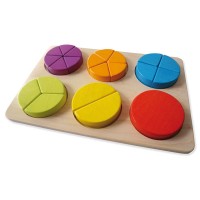  Andreu Toys Fraction Learning Puzzle