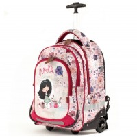 ANEKKE Ergonomic School Backpack With Wheels Liberty 