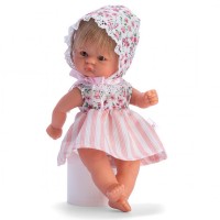 Asi 20 cm baby doll with flowers hat and dress