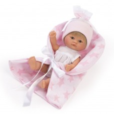 Asi Кукла-бебе Чикита с розово одеяло