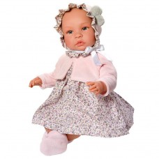 Asi Кукла-бебе Лея с рокля на цветя