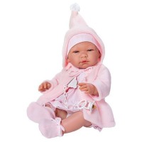 Asi Кукла-бебе Мария с розово палто