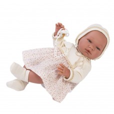 Asi Кукла-бебе Мария с рокля на цветя 43 см