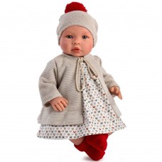 Asi Кукла Лея с шапка с червен пискюл