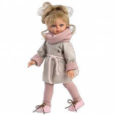 Asi Кукла Сабрина с късо палто и розов шал