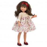 Asi Кукла Силия с рокля на цветя 30 см