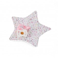 Asi Pacifier cloth with pacifier attached Chloe