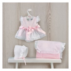 Asi Outfit for Así doll 43 cm - dress and blanket