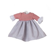 Asi Рокля с дантели за кукла Силия 30 см