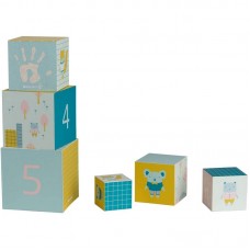 Baby Art Активни кубчета с отпечатъци с боички 