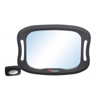 BabyDan Огледало за задна седалка с LED