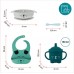 Babymoov Learn ISY 4-piece silicone meal set