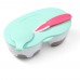 BabyOno Two Chambered Bowl with Lid and Spoon