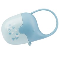 BabyOno Soother case Elephant, blue