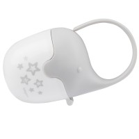 Babyono Кутия за залъгалка Слонче, сива