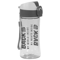Back Up Бутилка за вода 400 ml, сива Back Up Бутилка за вода 400 ml, сива