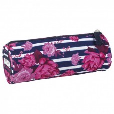Back Up Pencil case T 34 Pink Flowers