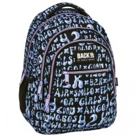 Back Up School Backpack O 08 Ghost