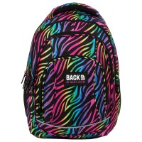 Back Up  School Backpack 6 A 35 Zebra