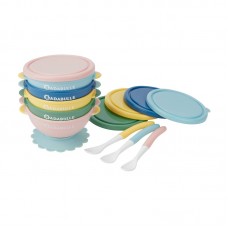Badabulle Baby Bowls and Spoons Set 