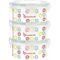 Badabulle Комплект контейнери 3 броя по 300 мл