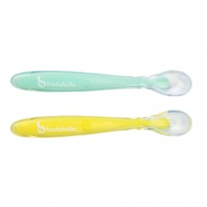 Badabulle Silicone Spoons Set 2 Pieces