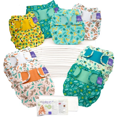 Reusable nappies Bambino Mio Miosoft Birth to Potty Pack