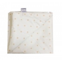 Barbabebe Bumper champagne with beige dots
