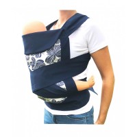 Barbabebe Sling Mei Tai style - ocean blue