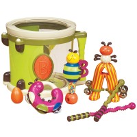 Battat Bee Bop Band Play and Learn Drum
