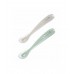Beaba Set of 2 Silicone Baby Spoons with Transport Box