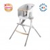 Beaba Up and Down High Chair, white-grey