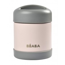 Beaba Stainless Steel Isothermal Portion 300 ml, pink